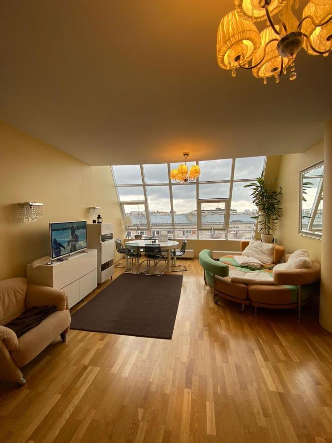 Riga Centre , Skyloft Apartment 178M2 Esterno foto